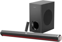 Honeywell Trueno U4000 240 W Bluetooth Soundbar (Black, 2.1 Channel)