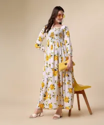 Honky Tonky Fit & Flare Maxi Dress