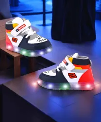 Hooh  Velcro Walking Shoes For Boys