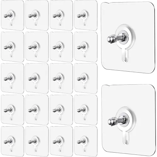 Image of Hooks for Wall without Drilling 20 Pack
