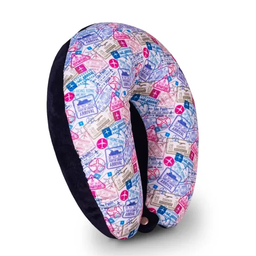 Image of HOOPY Travel Neck Pillow in Soft Fabric for Head