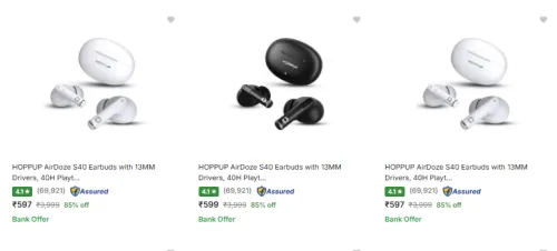 Image of HOPPUP AirDoze Earbuds Starting at ₹597