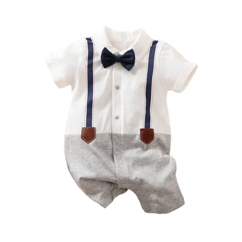 Image of Hopscotch Boys Cotton Romper