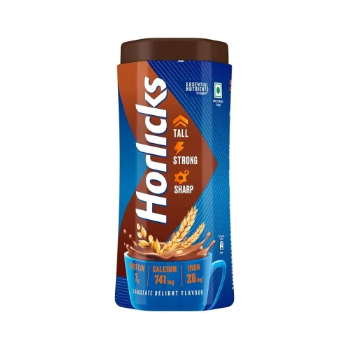 Image of Horlicks Chocolate Nutrition Drink, 1 kg Jar