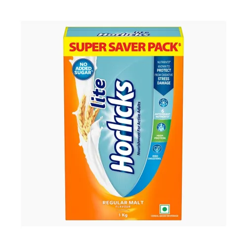 Image of Horlicks Lite High Protein Malt Flavour Health Drink for Adults 1kg