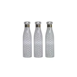 HORNBILLS DIAMOND Fridge Water Bottle Set of 6-1000ml Each|Food Grade,Freezer Safe,Unbreakable|Ideal for Office,Gym,School,Travel Hiking Camping & Outdoor|Leak Proof & BPA Free|Everyday Hydr...