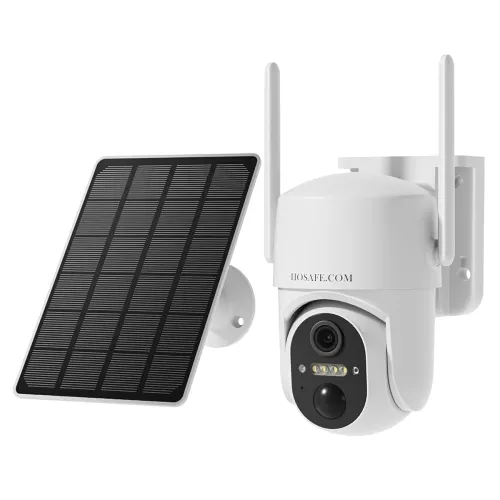 Image of HOSAFE 2K Solar Outdoor CCTV Camera (360°)