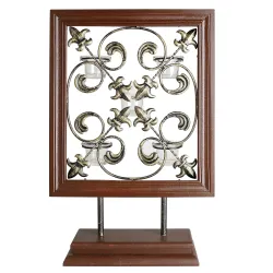 HOSLEY Clear Glass Tealight Candle Holders