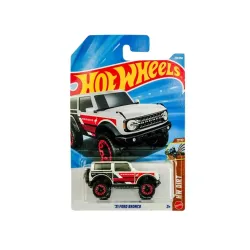 Hot Wheels 21 Ford Bronco HW Hot Trucks Ages 3 and Up By Small CLAP (Grey)