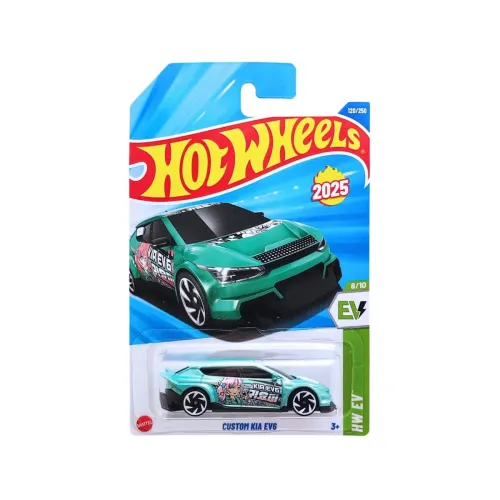 Image of Hot Wheels Custom Kia EV6 HW EV Ages 3 Years 