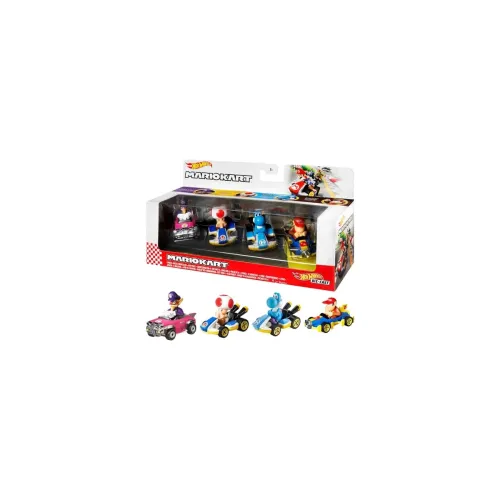 Image of Hot Wheels® Mario Kart™ Vehicle 4-Pack #4, Set of 4