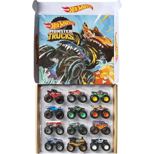 Image of Hot Wheels Monster Trucks Set of 12
