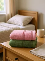 HOUSE OF TERRY Cotton 400 GSM Hand Towel Set (Pack of 2)