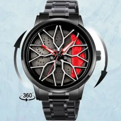 house of common Car wheel watch