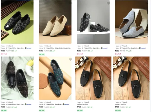 Image of House Of Pataudi Mens shoes at 79% discount 