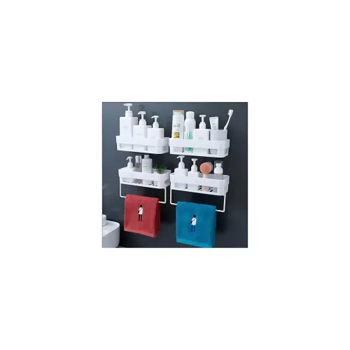Image of House of Vipa Plastic Self-Adhesive Wall Shelf