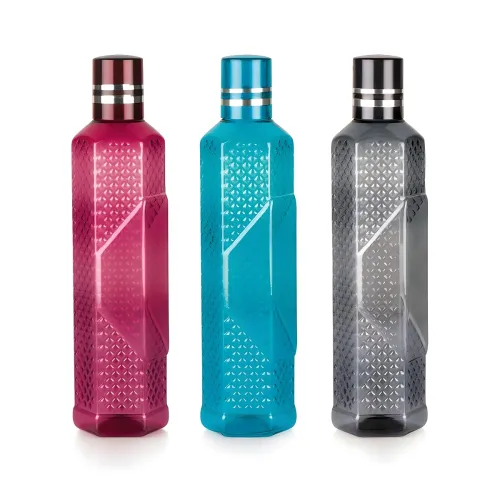 Image of Houshe Unbreakable Plastic Water Bottle I Leak Proof I BPA Free Food Grade Fridge Water Bottle I Ideal for Gym, Office, 
