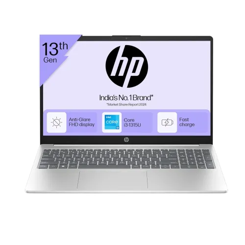 Image of HP 15, 13th Gen Intel Core i3-1315U Laptop (91Q92PA)