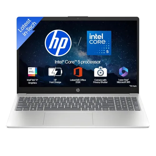 Image of HP 15 Core 5 120U Laptop 16GB 512GB