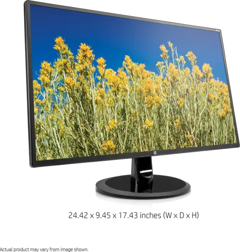 Image of HP 27y 68.58 cm (27 inch) Full HD LED Backlit IPS Panel Monitor (27y) (Response Time: 5 ms, 60 Hz Refresh Rate)