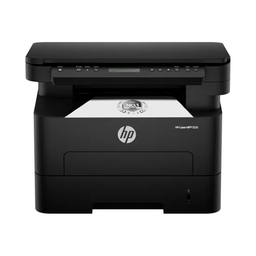 Image of HP 323d Auto Duplex Laser Printer (New Launch), Print Scan Copy,LCD Display, 30 PPM, 256 MB Memory, USB 2.0, Black