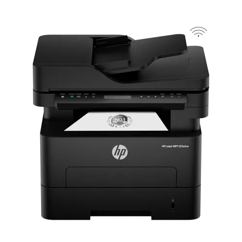 Image of HP 323sdnw Auto Duplex WiFi Laser Printer (New Launch) with ADF, Print Scan Copy, LCD Display, 30 PPM, 256 MB Memory, Bl