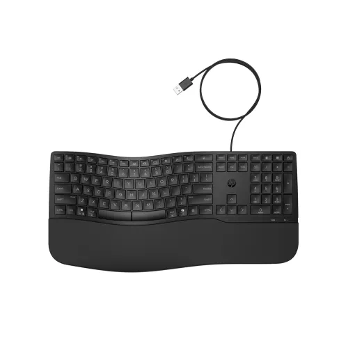 Image of HP 480 Comfort Wired Keyboard USB-A 23 programmable Keys