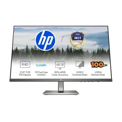 HP 524da 23.8 (60.5cm) FHD Monitor, IPS Panel, 300 nits, Eye Safe Certified