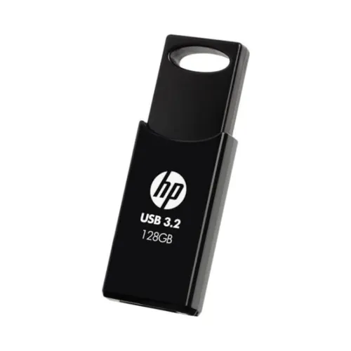 Image of HP 712w 128GB USB 3.2 Flash Drive- Black