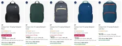 HP backpacks at minimum 80% Discount