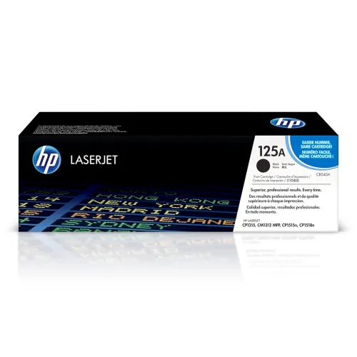 Image of HP Cb540A 5T Color LaserJet Cp1215/1515 Black Crtg Printer Cartridges, Standard