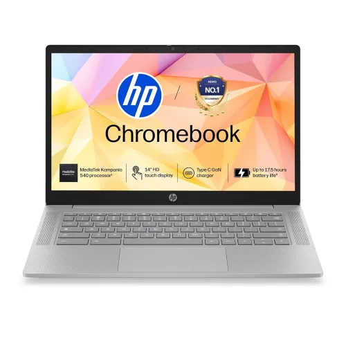 Image of HP Chromebook 14 MediaTek Kompanio 540 (4GB LPDDR5, 128GB UFS)