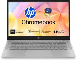 HP Chromebook MediaTek Kompanio 540 - (4 GB/128 GB SSD/Chrome OS) Chromebook 14a-nm0004MU Chromebook (14 inch, Modern Gray, 1.35 kg)