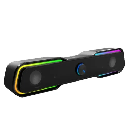 Image of HP DHE-6002 Wired Speaker with RGB Lighting