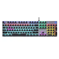 HP GK400Y Mechanical Gaming Keyboard/Light Sync Backlit/Auto-Sleep Mode/RGB Colour/Full-Size Mechanical Keyboard