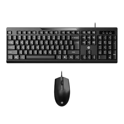 Image of HP KM125 Wired Keyboard and Mouse Combo