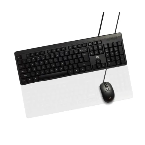 Image of HP KM150 Wired Keyboard and Mouse Combo 