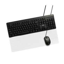 HP KM150 Wired Keyboard and Mouse Combo Full-Size Keyboard, 1600 DPI Ergonomic Optical Sensor Mouse, Instant USB Plug-and-Play, 12 Shortcut Keys, Adjustable Slope Keyboard (3-Years Warranty)