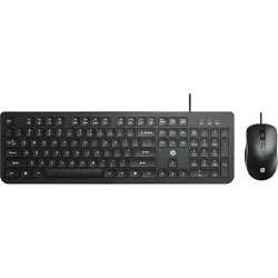 HP KM190 Wired Mouse & Keyboard Combo