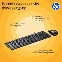 HP KM270 Wireless Mouse and Keyboard Combo (AB3D5AA)