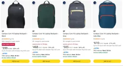 HP Laptop backpack upto 84% Discount