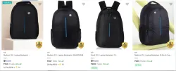 Hp Laptop Bags starting at ₹250