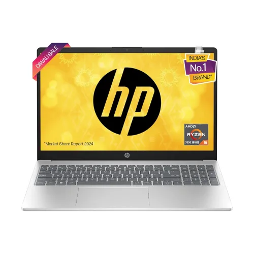 Image of HP Laptop 15 Ryzen 5 7535HS, 8GB/512GB SSD