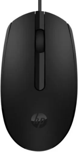 Image of HP M10 Wired Ambidextrous Optical Mouse  (USB 2.0, Black)
