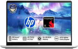 HP Omnibook 3 Snapdragon X 8GB 512GB SSD Laptop 14-inch