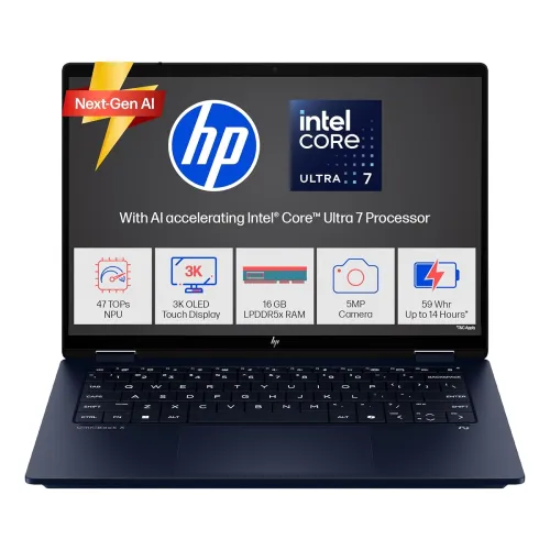 Image of HP OmniBook X Flip Ultra 7 AI Laptop