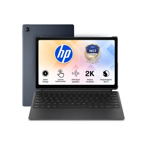 Image of HP Omnipad 12 with Detachable Keyboard, Touchscreen, 12''/30.38cm, 2K, 400 nits