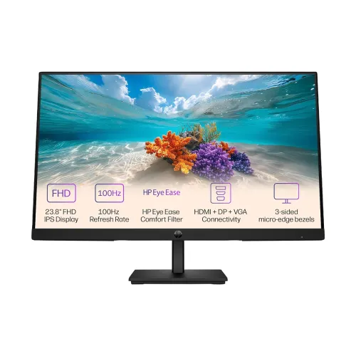 Image of HP Series 3 Pro 23.8 inch(60.5cm) FHD Monitor, Energy Star Certified