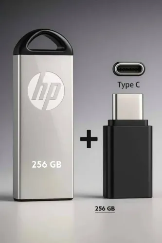 Image of HP V229 256 GB Pen Drive Compatible with Laptop, Gaming Console, Audio Player