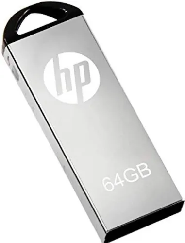 Image of HP V22OW 64 GB Pen Drive (Silver)